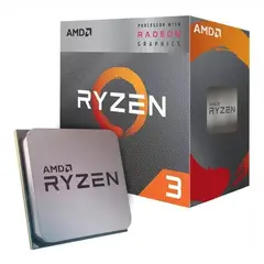 RYZEN - Procesador AMD 3 3200G 3.60GHz 4MB L3 4 Core AM4 14nm 65 W.