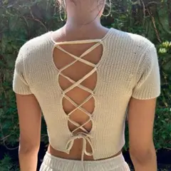 DESIRE - Marie Knit Top para mujer