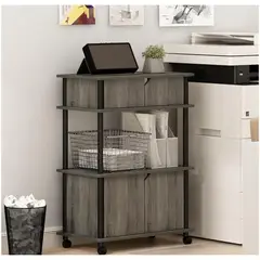 VENTITAS HOME - Organizador de Oficina Industrial Parnio Olivo