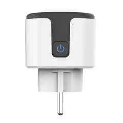 GENERICO - Enchufe Homekit WiFi 16A ALEXA Y GOOGLE- Negro