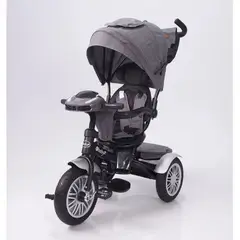EBABY - Triciclo con Guiador Reclinable Zoe -Gris