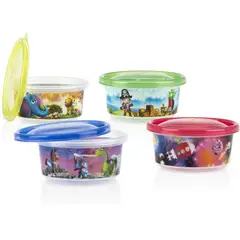 NUBY - Bowl De Plástico X 4 Niño