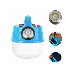 GENERICO - Linterna Lámpara Solar Recargable - Portátil USB