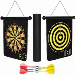 GENERICO - Juego de Dardos Magnéticos Enrollable