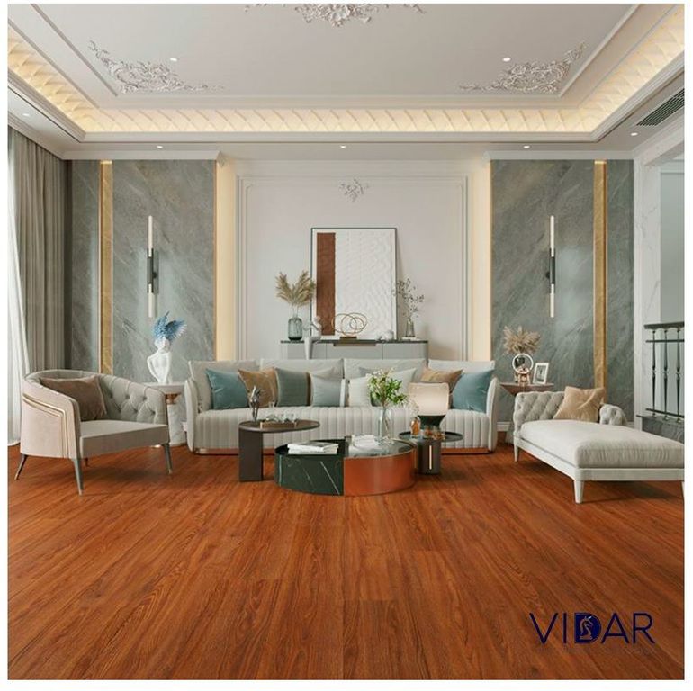 PISO SPC COGNAC 4.5 MM - VENTA POR CAJA 2.22 M2