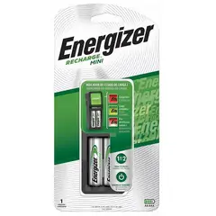 ENERGIZER - Cargador de Pilas Recargables AA/AAA + 2 Pilas AA