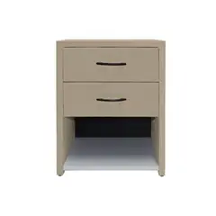 BARAKA HOME - Velador Zapatera Oradea - Beige Claro
