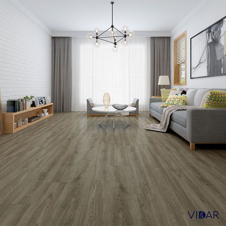 PISO SPC ASH GRAY 5.5 MM - VENTA POR CAJA 2.65 M2