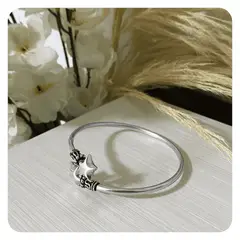 GENERICO - Puñera Pulsera Estrella Regalo Mamá Novia Plata 950