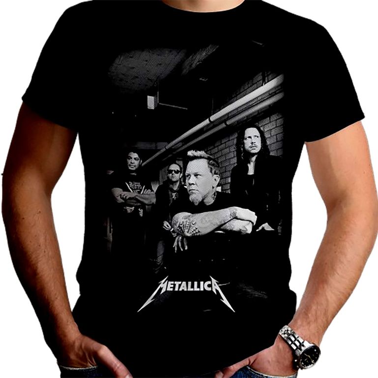 POLO MANGA CORTA METALLICA