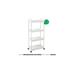 GENERICO - Carrito ORGANIZADOR MULTIUSOS de 4 Niveles