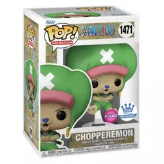FUNKO - Pop de Chopperemon One Piece Exclusivo Flocked