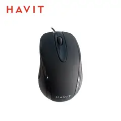 HAVIT - HV-MS753 Mouse Alámbrico con Sensor Óptico de 1000DPI - Negro