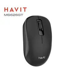 HAVIT - MS626GT Mouse Inalámbrico Cómodo con tecnología de 2.4 GHz - BK