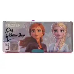 GENERICO - CARTUCHERA ESCOLAR CON LINTERNA LED DISNEY FROZEN