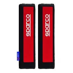 SPARCO - Almohadilla Cubre Cinturon Protector Rojo