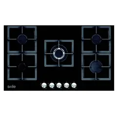 SOLE - Cocina a Gas Empotrable 5 Quemadores SOLCO041