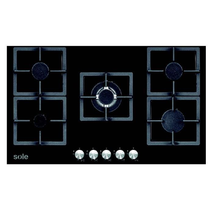 Cocina a Gas Empotrable 5 Quemadores SOLCO041
