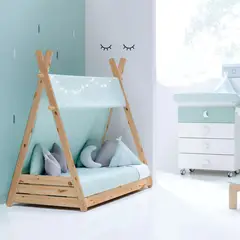 MOVENDA - Cama Montessori Kusi Plaza y Media