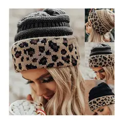 KAST PE - Beanie Chullo Gorro Print Para Mujer - Negro