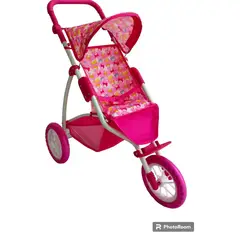 GENERICO - Coche Triciclo muñeca Color Rosado