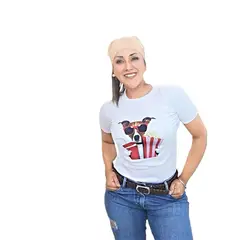 GENERICO - Polo Mujer Manga Corta Jack Cine - Blanco