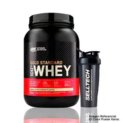 Optimum Nutrition - Proteína Gold Standard 100% Whey 2Lb Vainilla