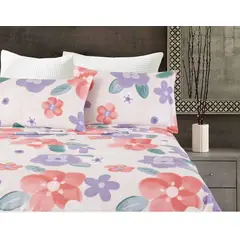 VENECIA - Set de Sabanas 2 Pz + Fundas - Modelo Europeo de 4 piezas