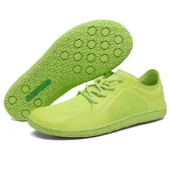 SAGUARO - - Zapatilla Wish II Barefoot Casual - Verde Fluor