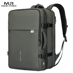 MARK RYDEN - Mochila Modelo Travel Viajera Expandible MR8057 Verde