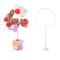 GENERICO - Soporte de PVC para globos Circular 1,70 cm aprox