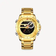 NAVIFORCE - RELOJ 9163 DORADO