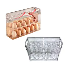 GENERICO - Porta huevos x 36 Unidades / Organizador / Dispensador 3 niveles
