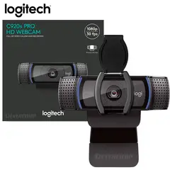 LOGITECH - Camara C920S Pro Full HD Black
