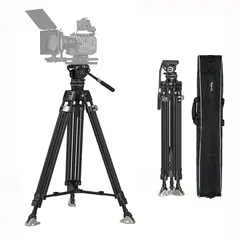 GENERICO - Trípode Fibra de Carbono SmallRig AD-100 para Videocámaras 10Kg 197cm