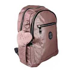 YOLO - Mochila Juvenil Con Pompom