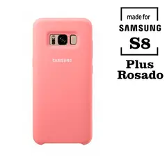 SAMSUNG - Silicone Case Para S8 Plus Rosado
