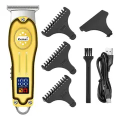 GENERICO - KEMEI Maquina Cortapelo Patillera Trimmer KM-678