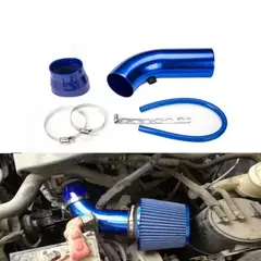 GENERICO - Kit Intake Azul & Filtro De Aire Racing