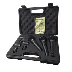 EALSEN - Microfonos dinamicos Set de 3 unidades