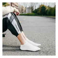 RYBIU IMPORT - Medias MIX Taloneras Casuales Hombre Pack X3