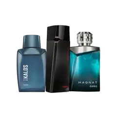 Esika - Pack Kalos Action, Magnat y Pulso Absolute. Perfumes de Hombre