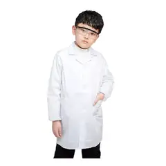 DENISASAA - Bata Uniforme médico Bata de laboratorio Niñas Niños-L