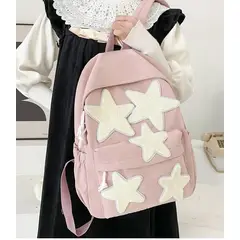 GENERICO - MOCHILA INFANTIL CON DISEÑO ESTRELLA