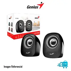 GENIUS - PARLANTE SP-Q160 6W USB 3.5MM IRON GREY P/N: 31730027400
