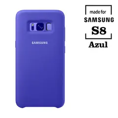 SAMSUNG - Silicone Case Para S8 Azul
