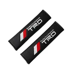 GENERICO - Funda Fibra Carbono Para Protector De Cinturón De Seguridad