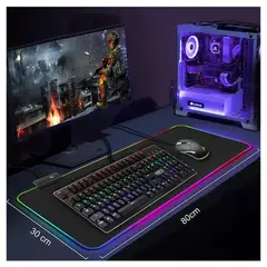 OEM - Pad Mouse Gamer RGB Calidad Premium XL 80cm x 30cm x 04mm