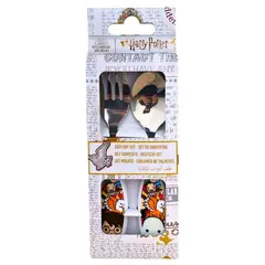 HARRY POTTER - Set Cubiertos Metal Niño