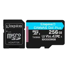 KINGSTON - Memoria Microsd 256Gb Class 10 170MbS Canvas